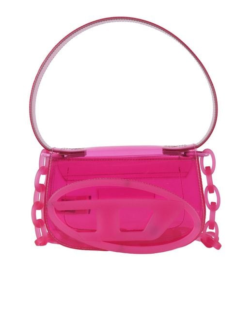DIESEL Pink Shoulder Bags