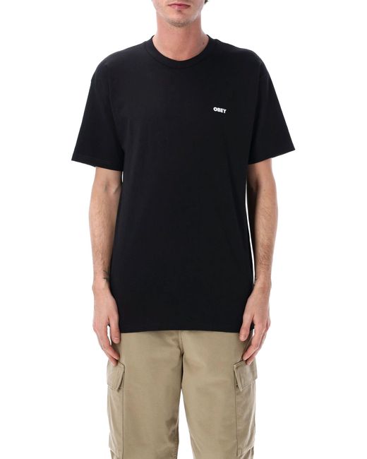 Obey Black T Shirts And Polos for men