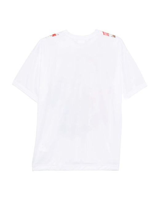 Comme des Garçons White Printed T-Shirt