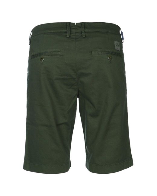 Jacob Cohen Green Solid Shorts for men