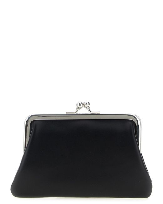 Comme des Garçons Black 'Kiss Clasp' Purse