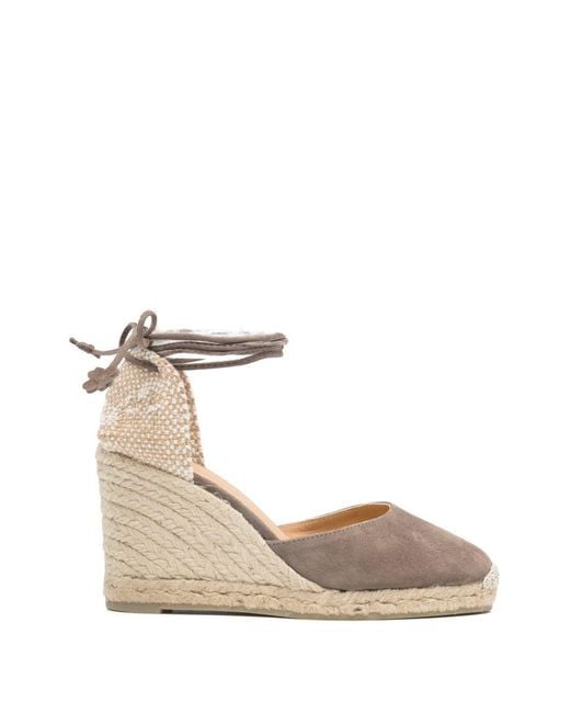 Castaner Natural Carina Espadrille Wedges