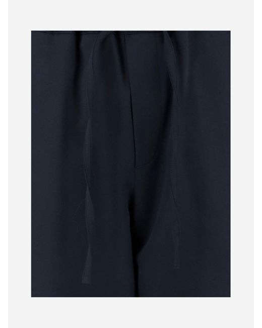 Pantalones de algodón estirado de DARKPARK de color Blue