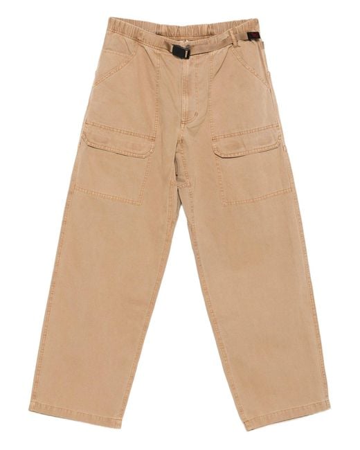 Gramicci Gray Canvas Eqt Pant for men