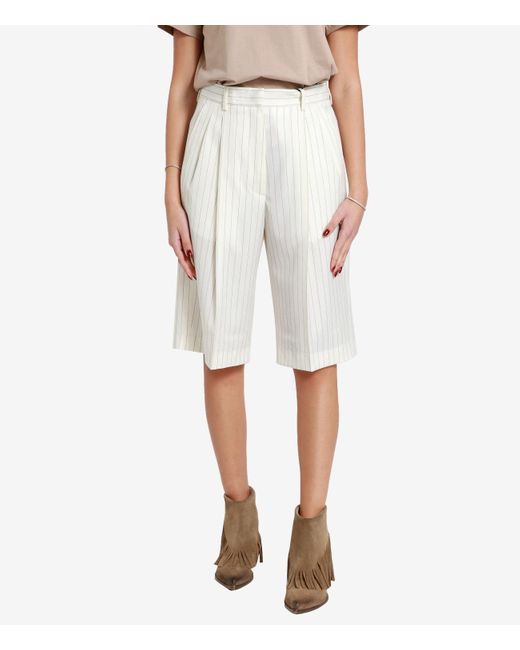 MSGM White Shorts