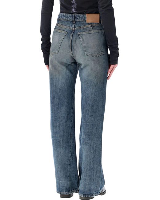 Our Legacy Blue Treble Cut Jeans