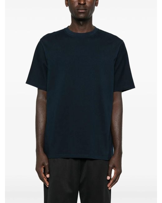 Arte' White Blocks Print T Shirt