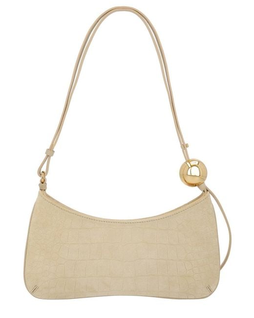 Jacquemus Natural La Borsa "Bisou Perle"