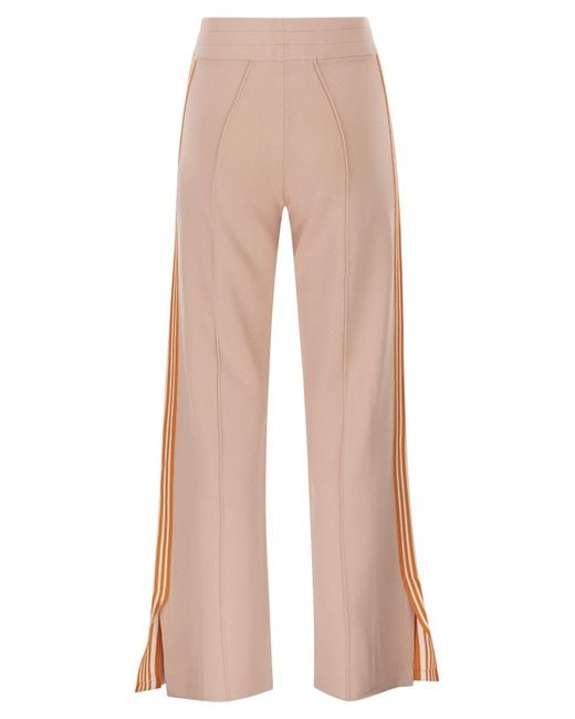 Autry Pink Knitted Viscose Joggers