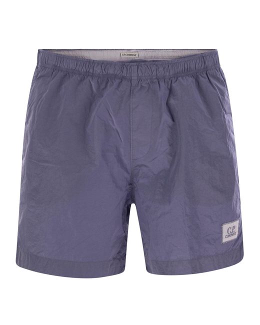 C P Company Schwimmshorts in Eco Chrome R. in Blue für Herren