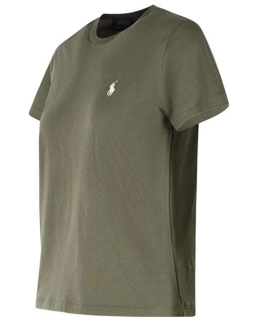 Polo Ralph Lauren Green Cotton T Shirt