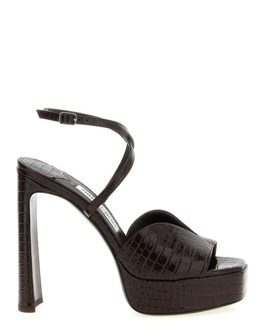 Jimmy Choo Black 'Karli' Sandalen