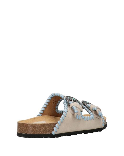 Sandales Taji en coloris White