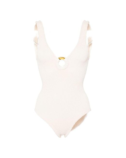 Hunza G White Celine Swimsuit