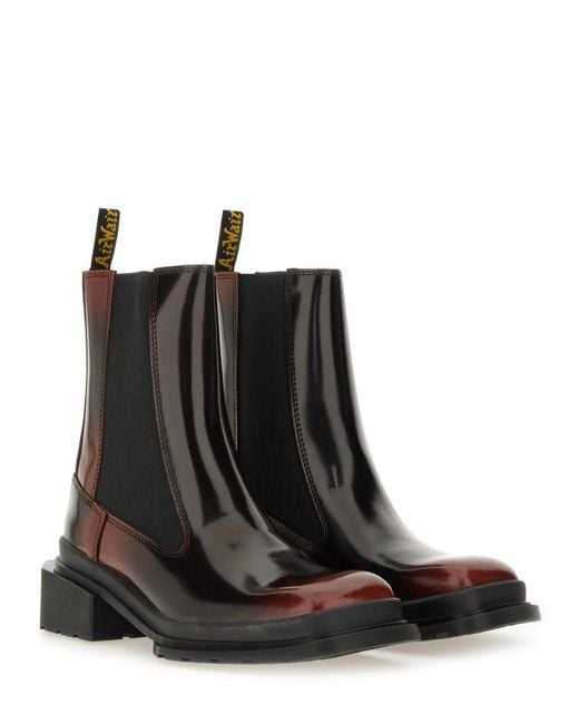 Dr. Martens Black Chelsea Maybole" Boot