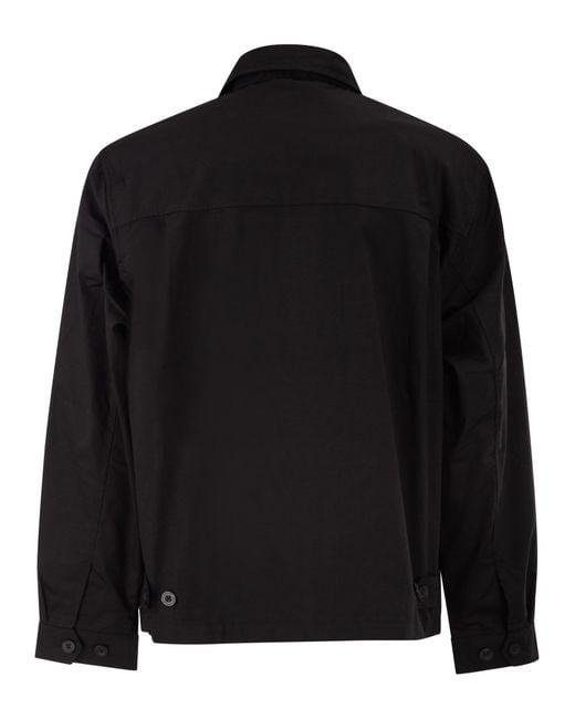 Carhartt Black Jacket With A Logo On The Chest