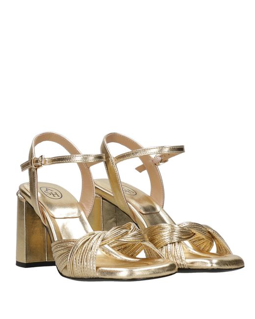 Ash Metallic Sandals