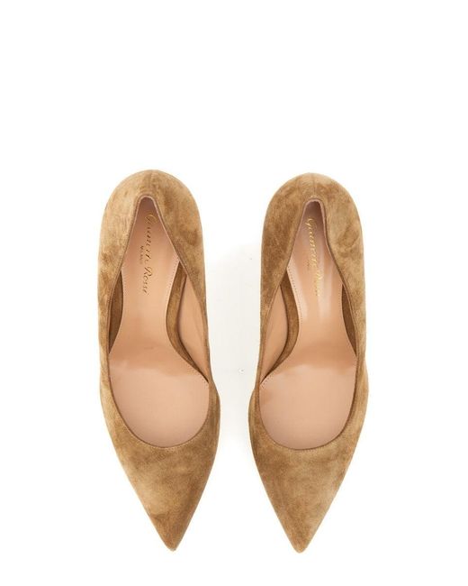 Gianvito Rossi Natural Glamorous High Heels For