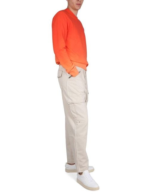 Isabel Marant Natural Mini Button-Up Pants for men