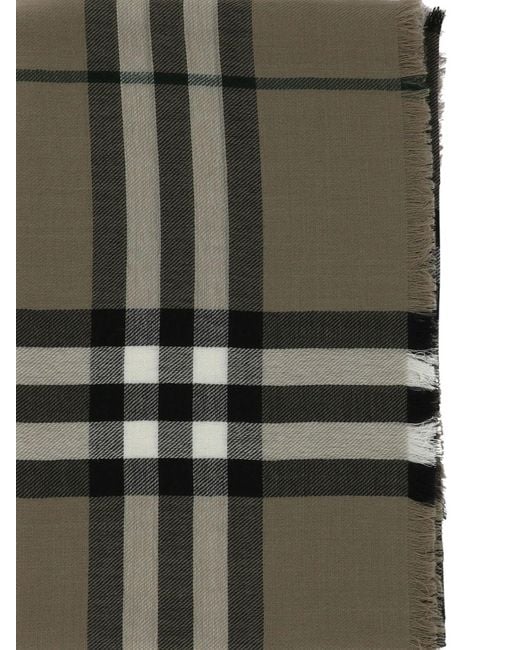 Burberry Green "Giant Check" Schal