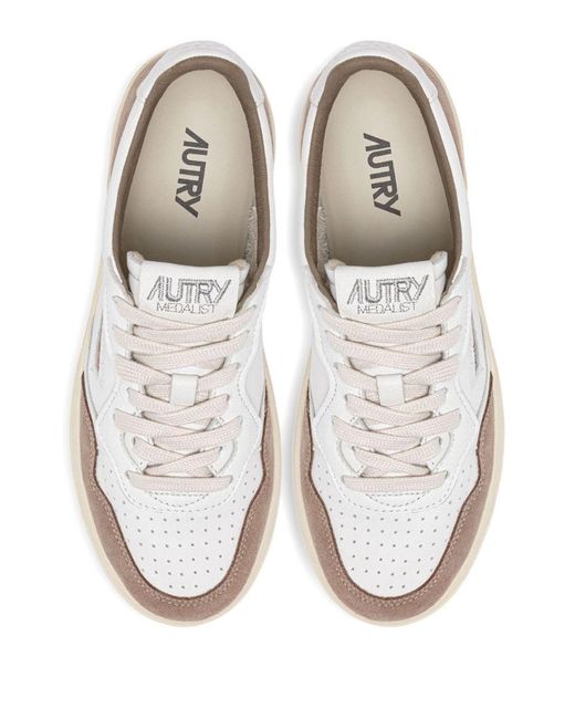 Autry Sneakers Aus Leder in White für Herren