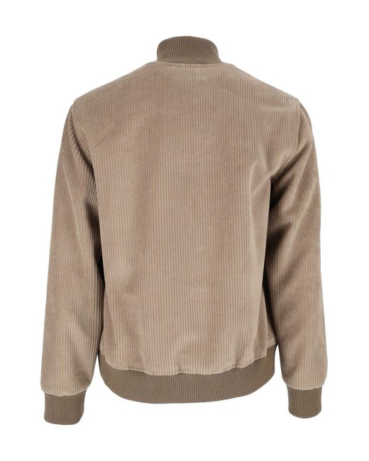 Circolo 1901 Natural Pilot Jacket Tiny C. Micro-Patterned Corduroy Jacket
