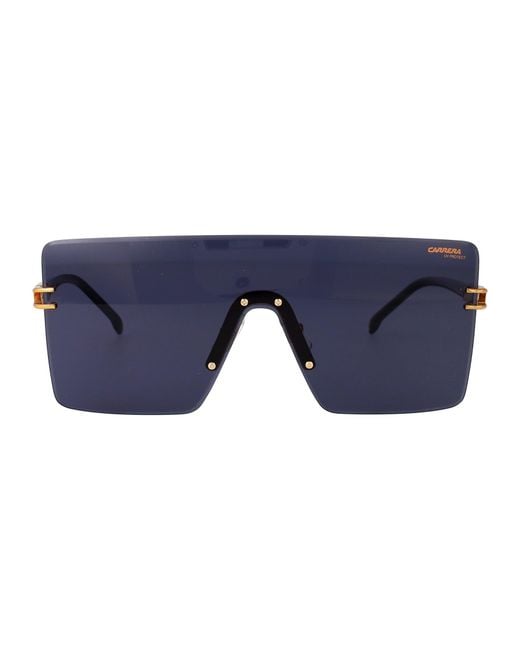 Carrera Blue Mask Sunglasses 1075/S Rhl