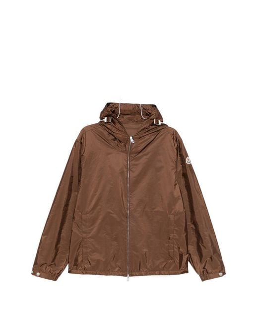 Moncler Brown Remoray Nylon Blouson Jacket for men