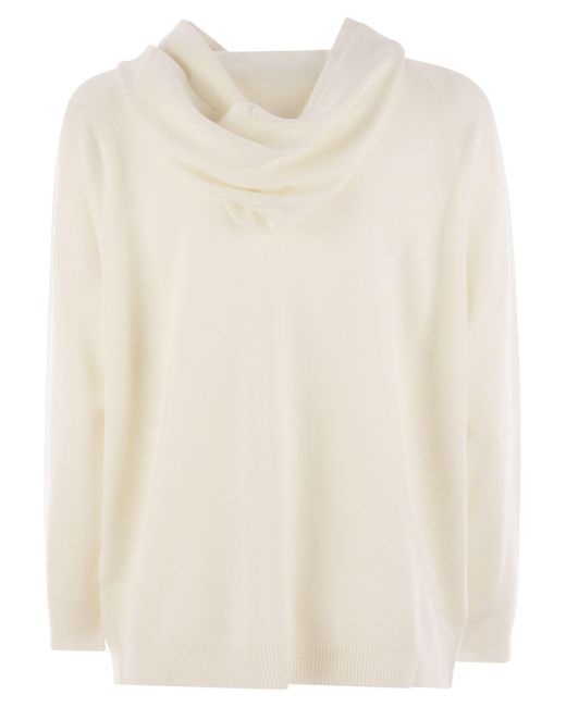 Fabiana Filippi Natural Platinum Hoodie