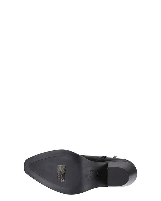 Ash Black Booties