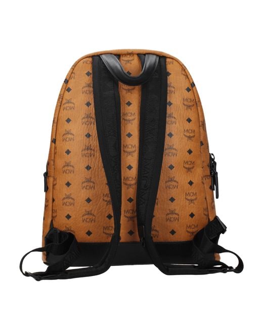 MCM Brown Leather Wallets And Messenger Bags