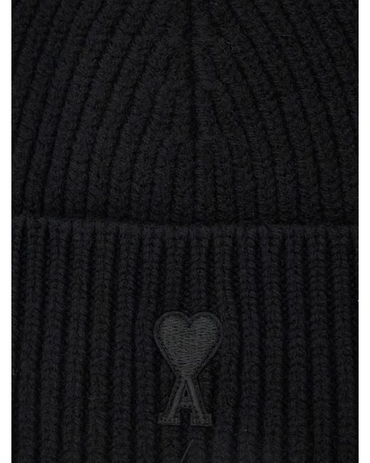 AMI Black Beanie Adc for men