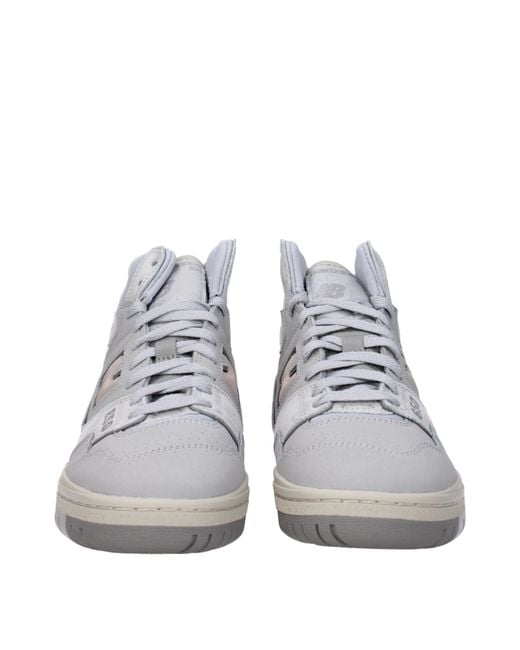 New Balance Gray High Shoe 650 for men