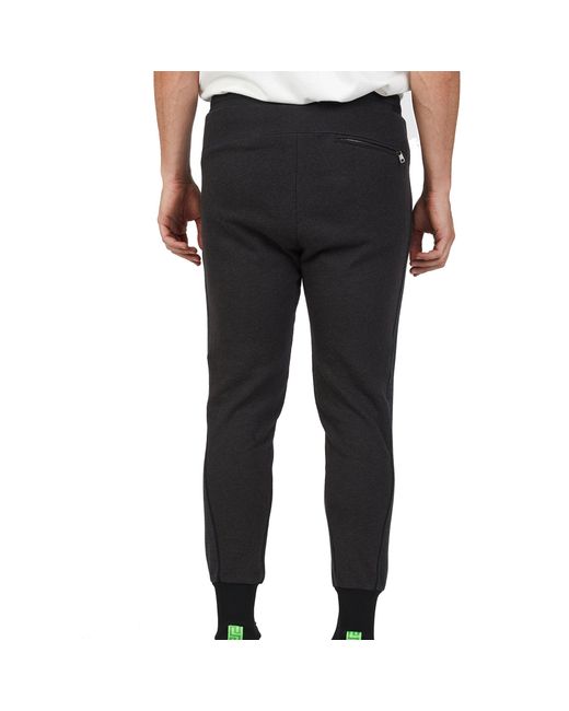 Pantalones de algodón Dolce & Gabbana de hombre de color Black