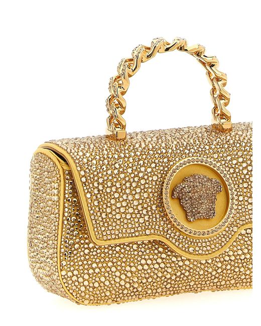 Versace Metallic 'la medusa' Mini -Handtasche
