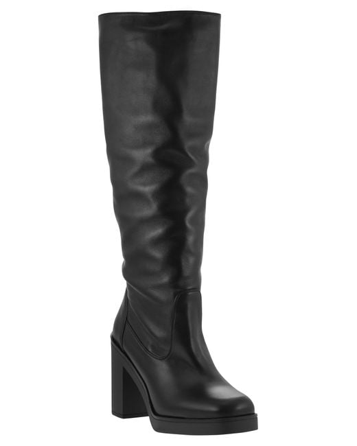 Stuart Weitzman Black Bethenny 80