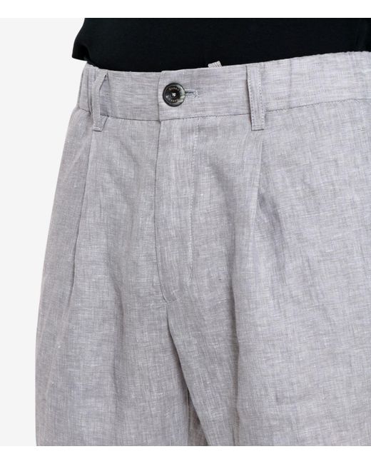 Herno Broek Lichtgrijs in het Gray