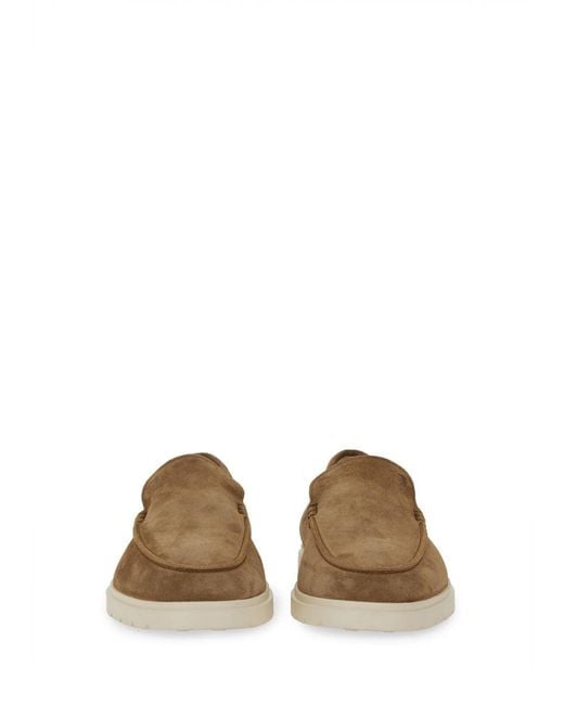 Tod's Brown Tod 's Leder -Slipper Loafer