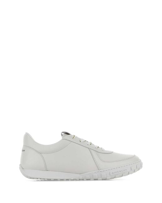 Givenchy White Leather Glide Sneakers for men