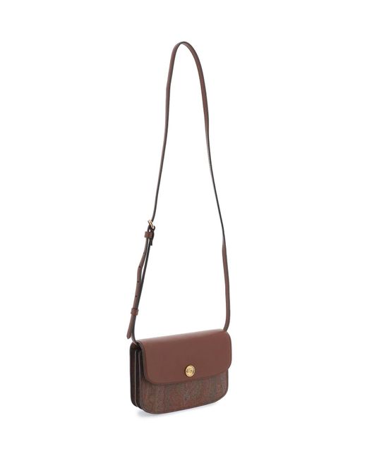 Essential Small Crossbody Bag Etro en coloris Brown