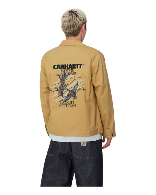 Carhartt Ducks Bourbon Jacket in Natural for Men | Lyst