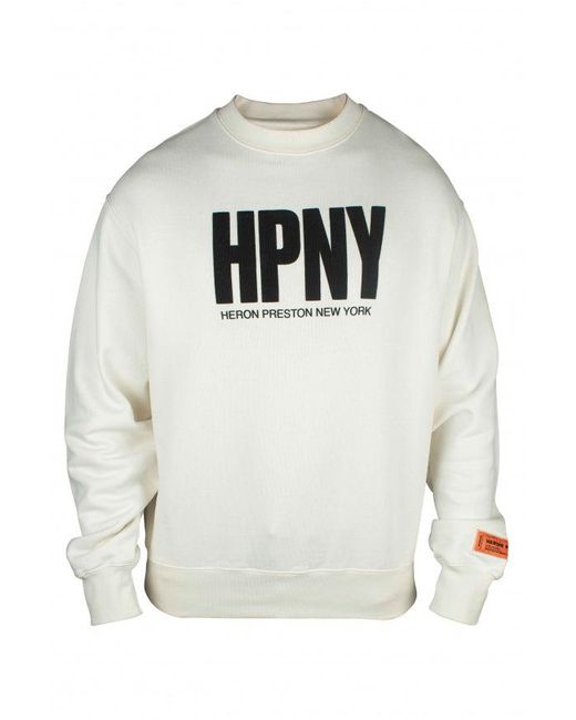 Heron Preston Sweatshirt in het White