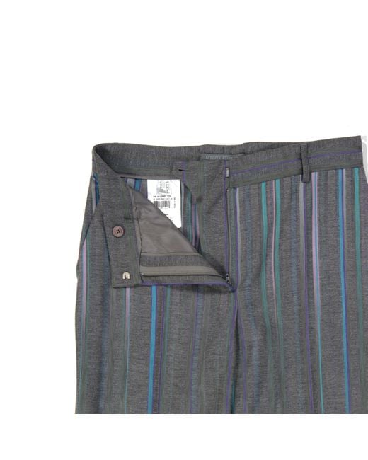 Alberta Ferretti Gray Wool Blend Trousers for men