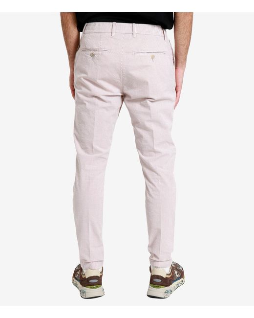 Cruna Broek Crème+pruim in het Pink
