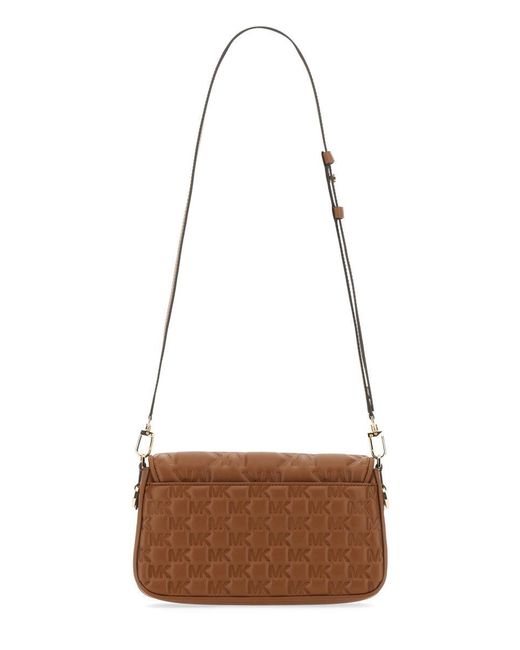 MICHAEL Michael Kors White Logo Handbag With Adjustable Shoulder Strap