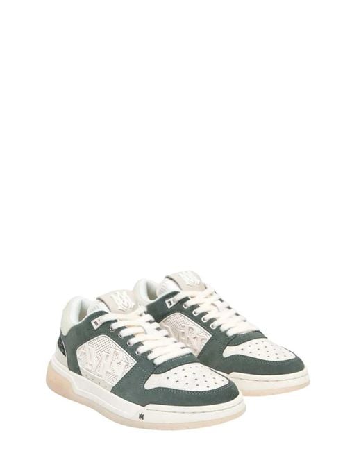 Amiri White Glitter Classic Low