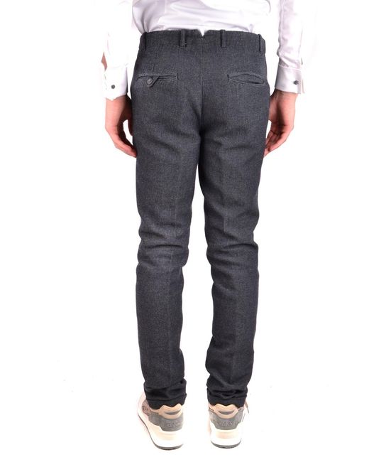 Daniele Alessandrini Blue Trousers for men