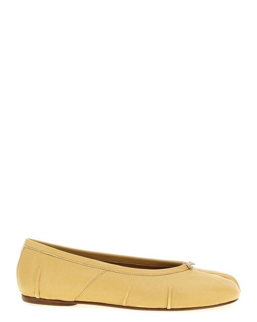 'Tabi New' Ballet Flats MM6 by Maison Martin Margiela en coloris Natural