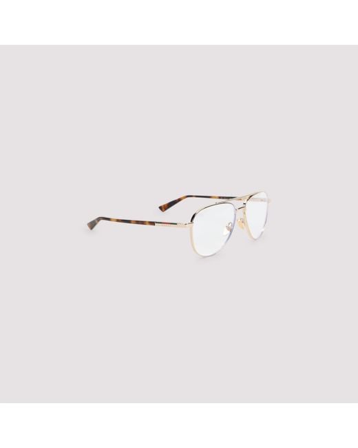 Gucci White Glasses