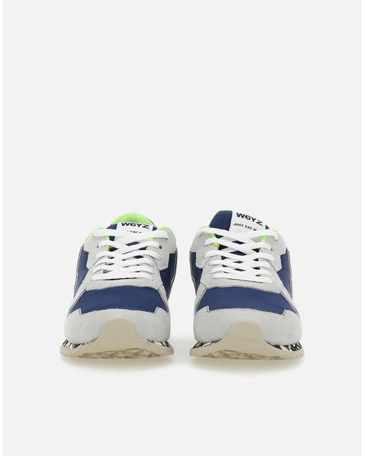 W6yz Jetm Blaue Neon-Sneaker in Blue für Herren